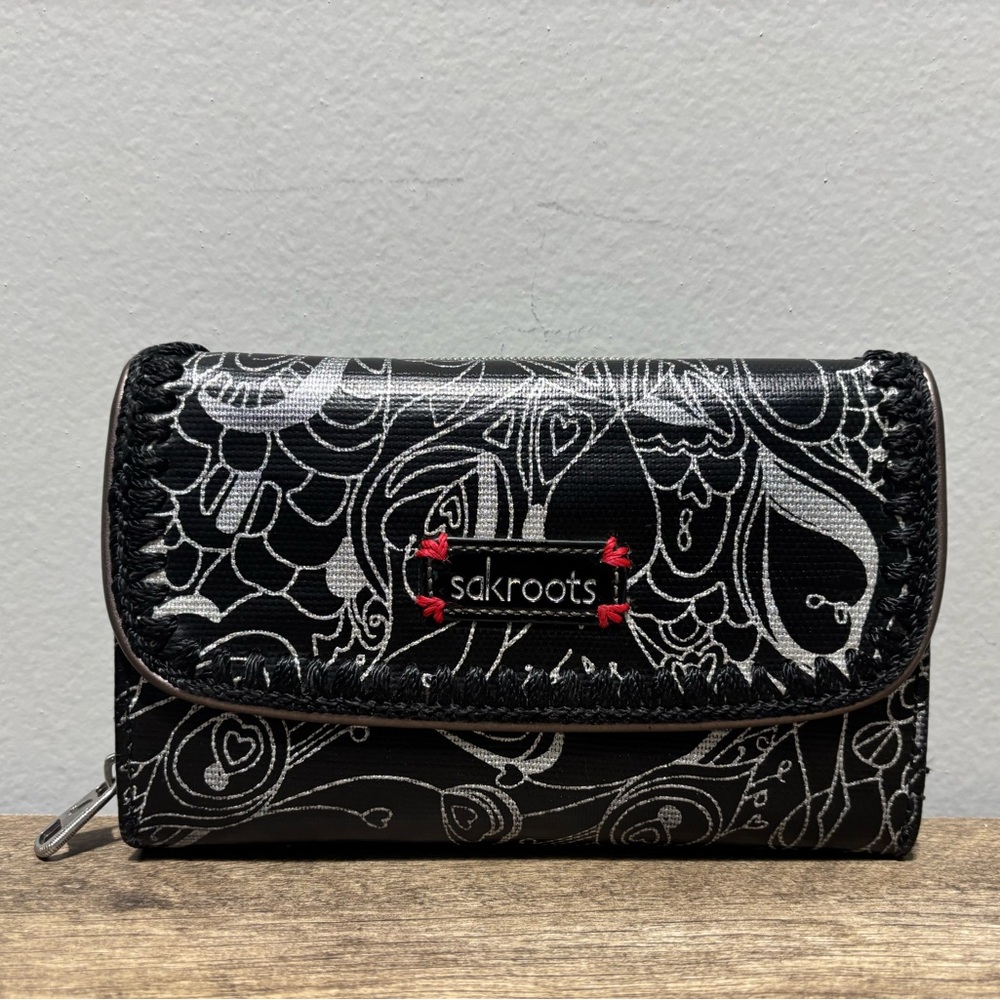 Sakroots Zip Around Wallet